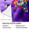 Teen Titans Wall Tapestry Aesthetic Wall Hanging Printed Fabric Blanket Decorative Tapestries For Bedroom Living Room Home Decor