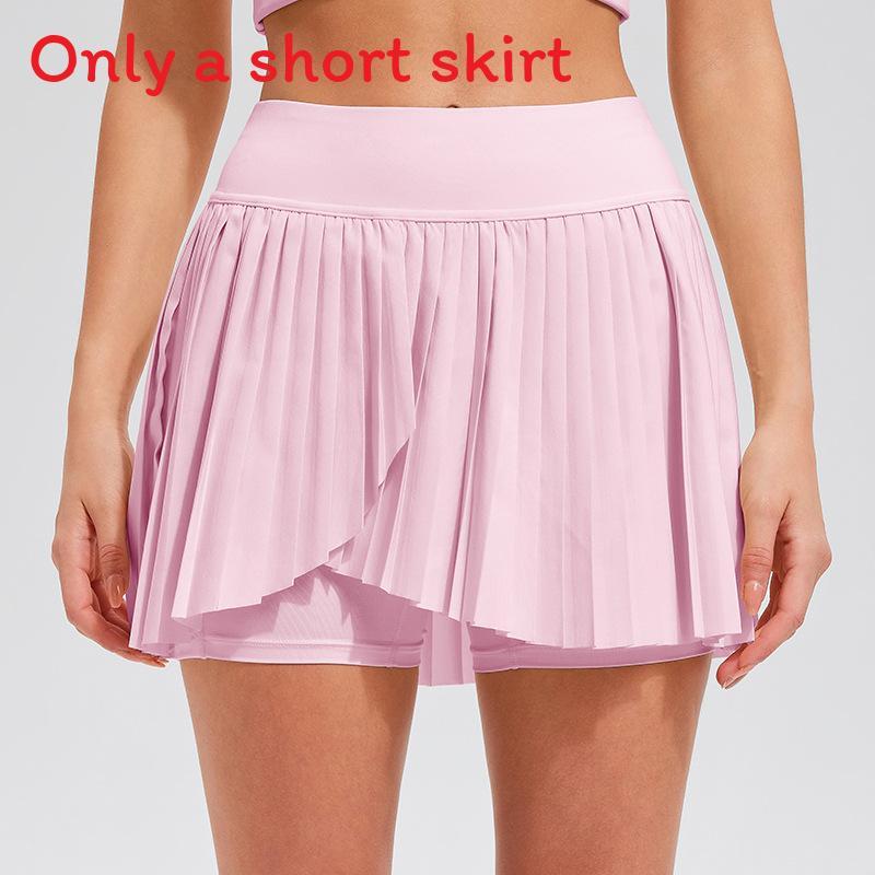 Sportlicher Tennisrock für Damen aus Polyesterstoff für Sommersport und Fitness