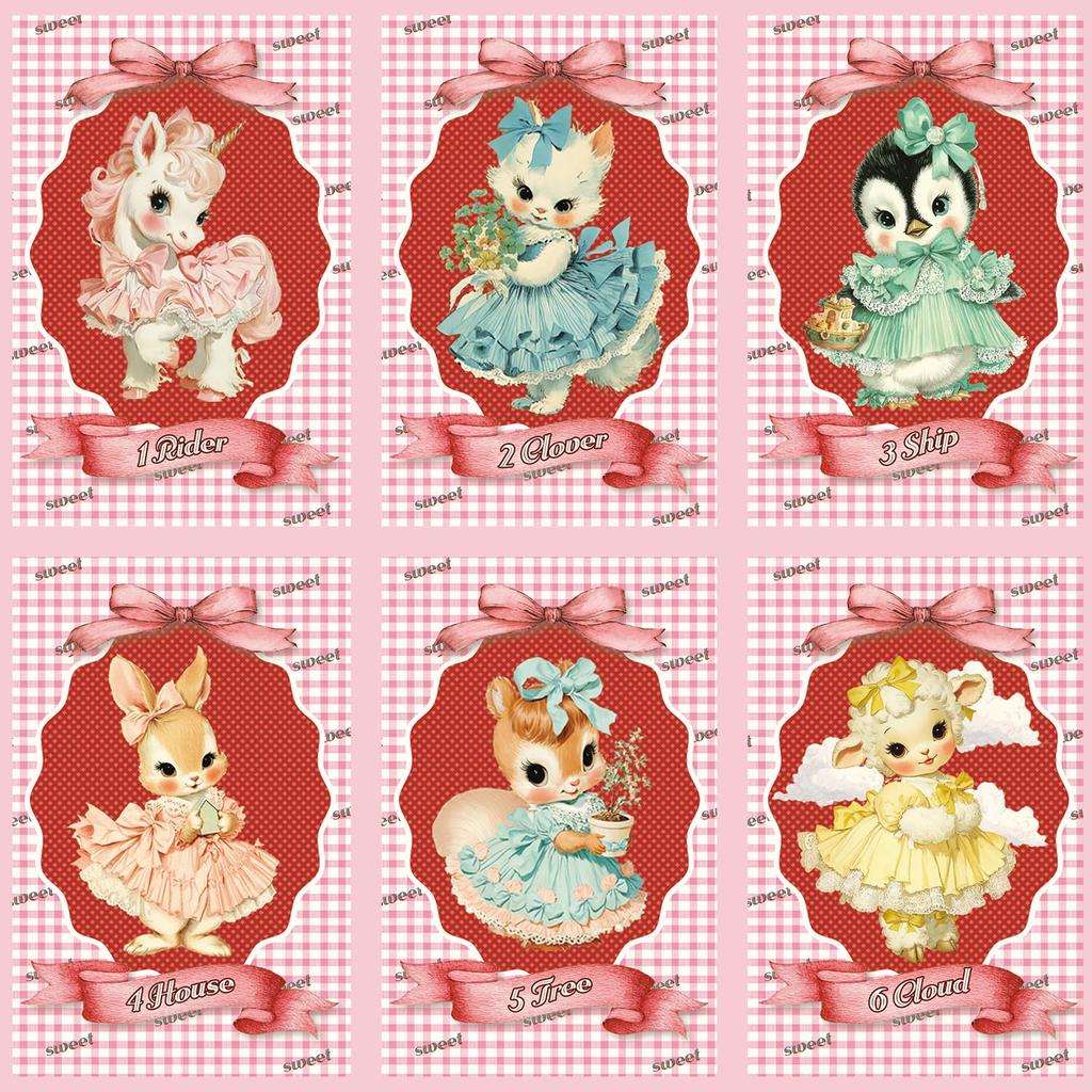 Dulci Lenormand Cărți Lenormand Șnur [Autentic] [Include Săculeț]