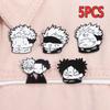 Anime JJK Jujutsu Kaisen Cosplay Brooch Enamel Pin  Badges Brooches for Clothes Jewelry Accessories Fashion Jewelry Gift