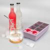 Silicone Ice Cube Tray with Lid - 8-Cube Whiskey Maker, Food-Grade for Home & Commercial Use
