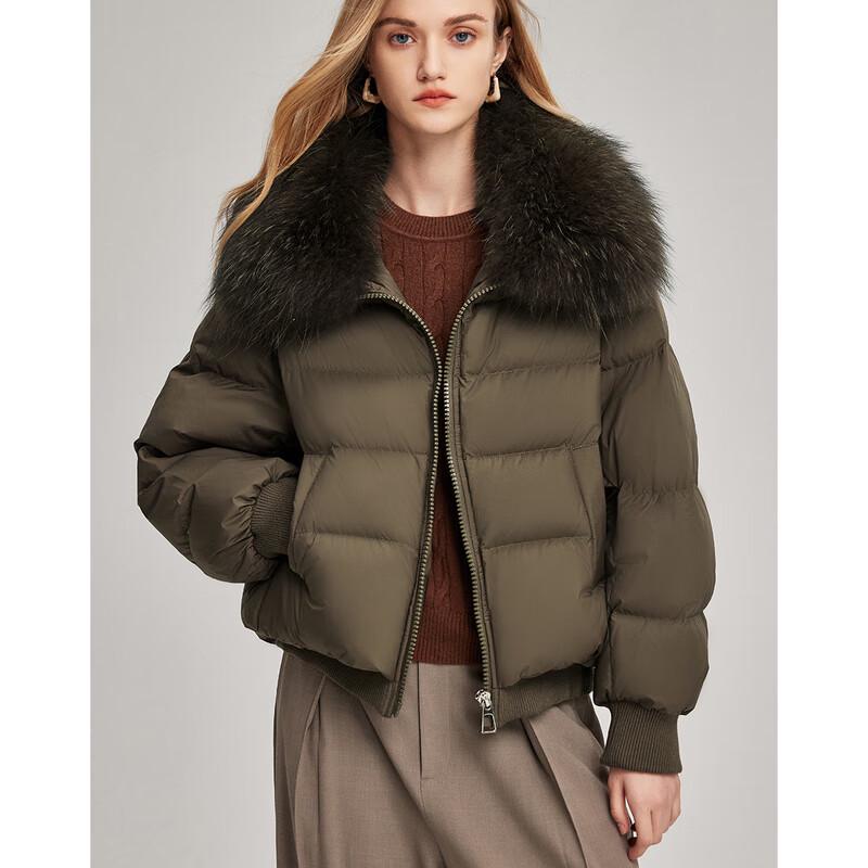 Si Shui Nian Hua Women's Short Elegant Down Jacket