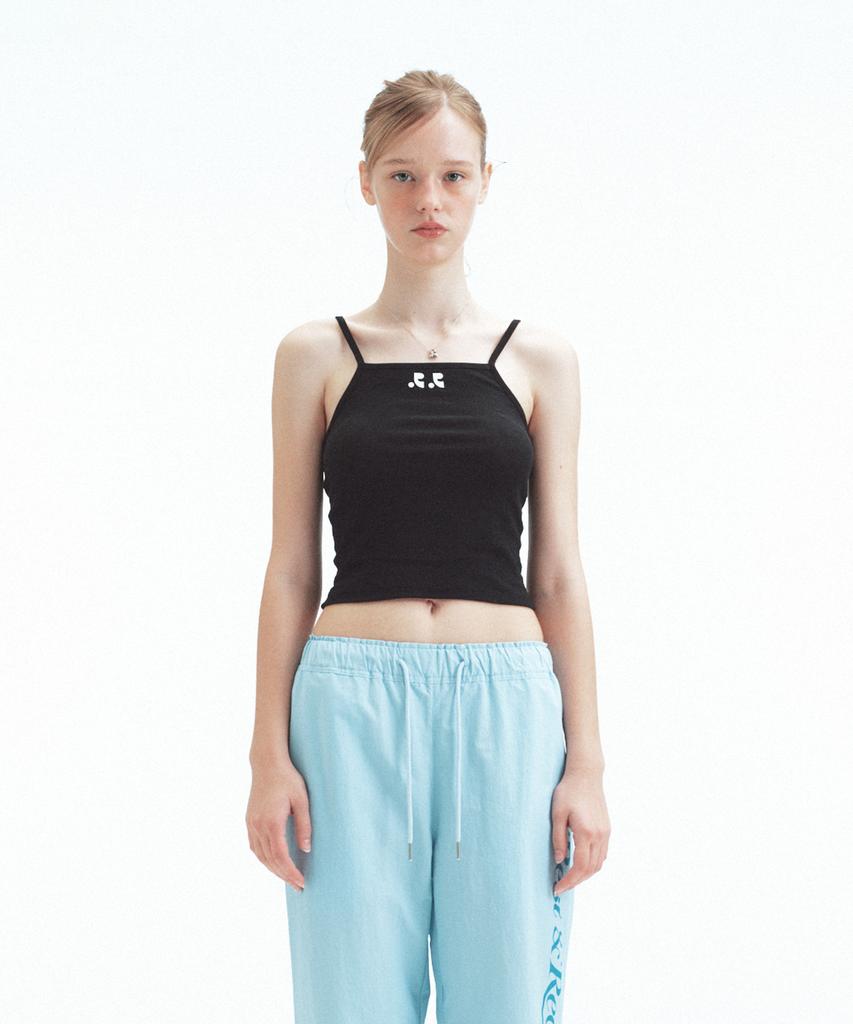 REST&RECREATION Light Logo Tank Top - Black