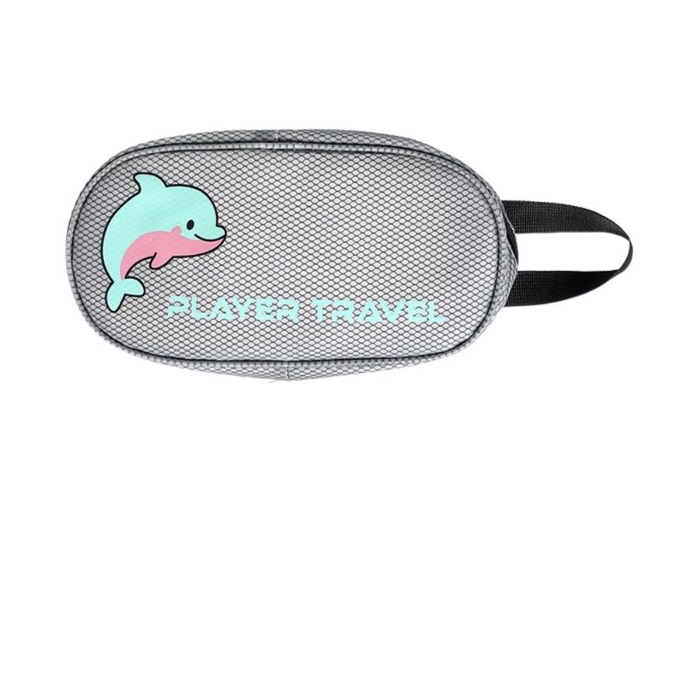 

Dry Wet Separation Toiletries Bag Waterproof Pool Waterproof Storage Bag Swimming Handbag Beach S чёрный