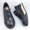 Fashion Sneakers Men Casual Genuine Leather Shoes Comfortable Lace-Up Soft Men Flats Black Brown Korean Simple Men Footwear