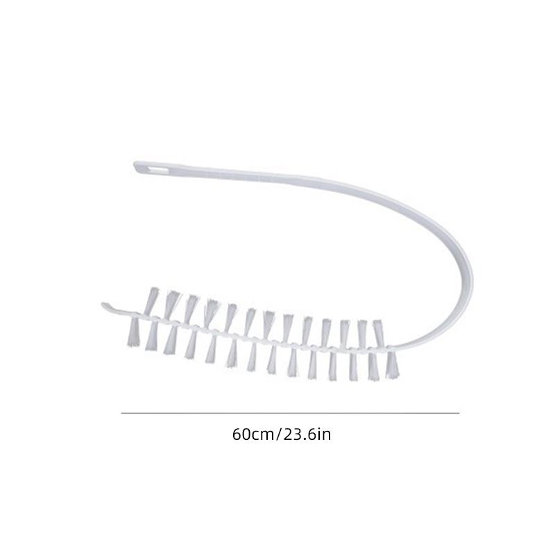 Long-handle washing machine cleaning brush, washing drum inner cleaning tool - 2025 hot sale белый