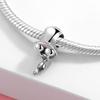 High Quality 925 Sterling Silver Rocket Shape Bead Charms Fit Original European Charm Bracelet Jewelry Making