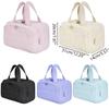 Large Capacity Cosmetic Bag Female Travel Wash Handbag Bathroom Partition Shower Makeup Pouch Waterproof Toiletries Organizer