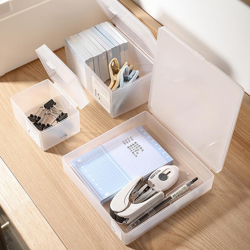 Idol Photo Card Storage Box Kpop Cards Organizier Photocards Collection Office Id Card Organizers Stationery Storage Cases