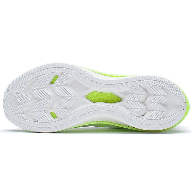 New LINING WuShi 5S 2.0 Running Shoes Women's Low Top Champagne White ARSS012-2