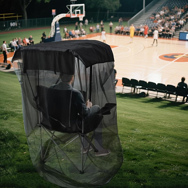Outdoor Swing Mosquito Net Fishing Courtyard Garden Mosquito Net Swing Rocking Chair Shade Net Travel Easy Installation Mosquito Net Mosquito Net-no chair чёрный