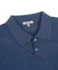 BIRBANTE Soft Washable Collared Knit - Retro Blue