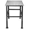 Tavolo da Saldatura 36" x 24" 800LBS Tavolo da Banco da Saldatura con Fori per Fissaggi