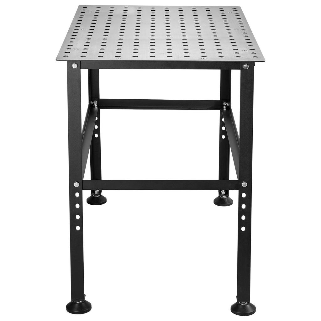 Tavolo da Saldatura 36" x 24" 800LBS Tavolo da Banco da Saldatura con Fori per Fissaggi