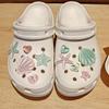1 Set Diy Clogs Sandals Garden Shoe Decor Cute Starfish Shell Resin Shoe Charms Accessories Buckles Beach Bag Pins Girls Gifts