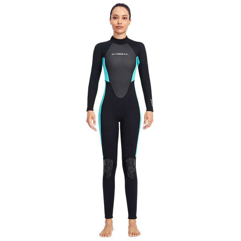 3mm Full Body Wetsuit Diving Snorkeling Surfing Water Sports Unisex Thermal Neoprene Rash Guard