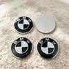 2026 Hot Car Badge Wheel Center Hub Cap Sticker Accessories 4Pc 56mm 60mm 65mm For BMW E46 E36 E39 E60 E90 F10 F30 G20 G21 G30 F15 X5 OE8