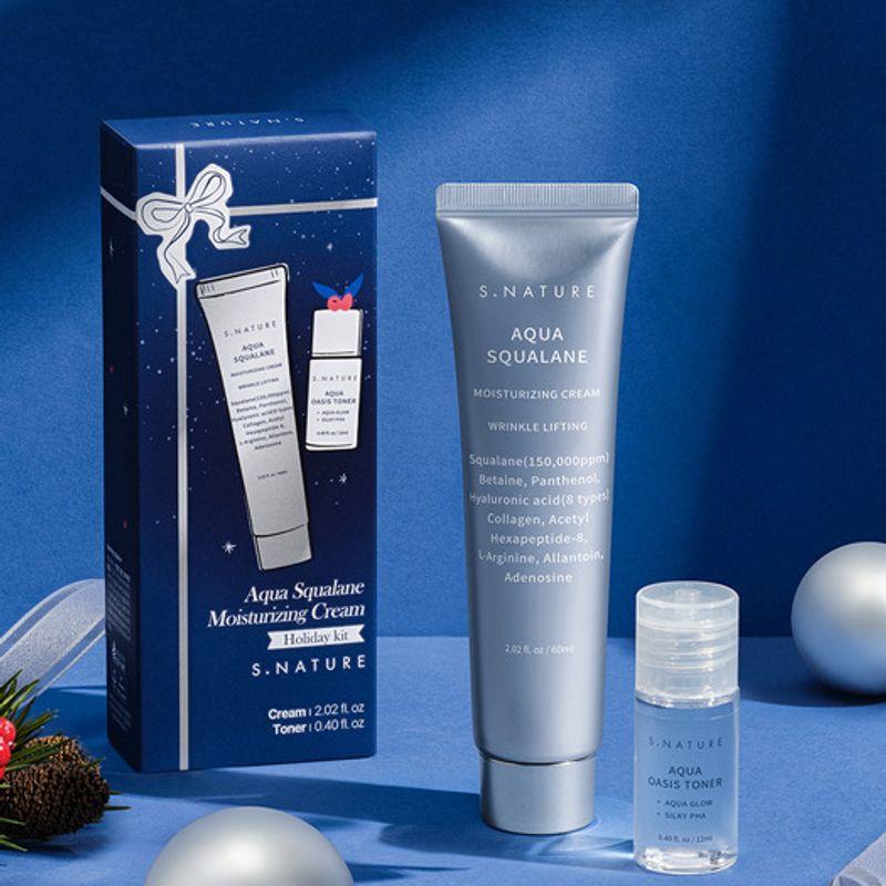 S.NATURE [Limited] Aqua Squalane Moisture Cream 60ml Holiday Edition 60ml