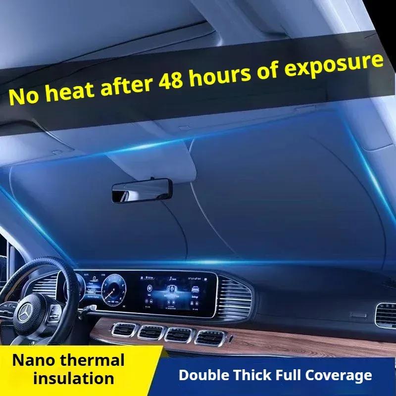 Car Windshield Sunshades Cover for Ford Focus 3 4 ST Fiesta Fusion Kuga Ecosport Mondeo MK3 MK4 Front Window Sun Protection