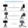 MT 11 Flexible Octopus Tripod Stand 1 4 Inch Screw 2 In 1 Platform Design 360 Degrees  Adjustment Ballhead 2kg 4.4lbs