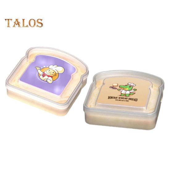 Przezroczyste pudełko na chleb Food Grade, niezawierające BPA, lekkie, przenośne pudełko na kanapki wielokrotnego użytku