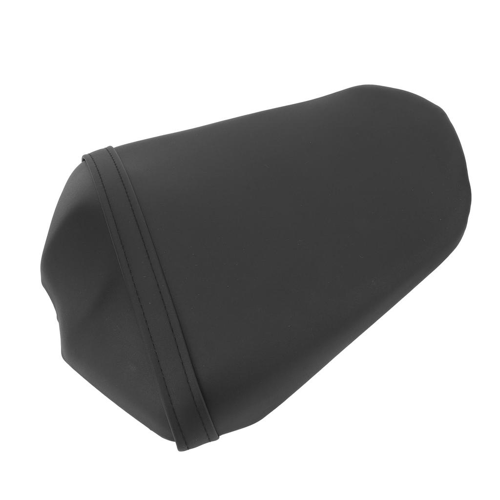 Motorcycles Rear Passenger Pillion Seat Black PU Leather Comfortable Support Cushion Pad for FZ1 FZ‑1 2006‑2010