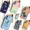 Cute Dinosaur Tea-Rex Case For Xiaomi Redmi Note 13 12 10 9 8 11 Pro 12S 11S 10S 9S Remdi 13C 9C 10C 12C Cover