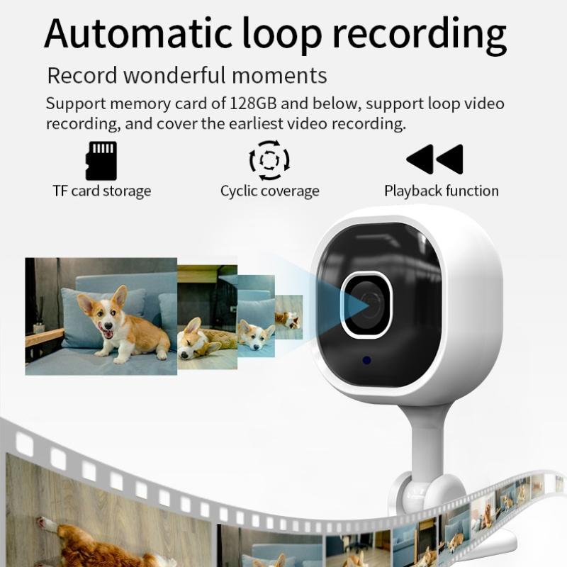 1080P HD WIFI Camera, Indoor Security Camera, Night Vision, Two-Way Audio, Human Detection, Security Camera