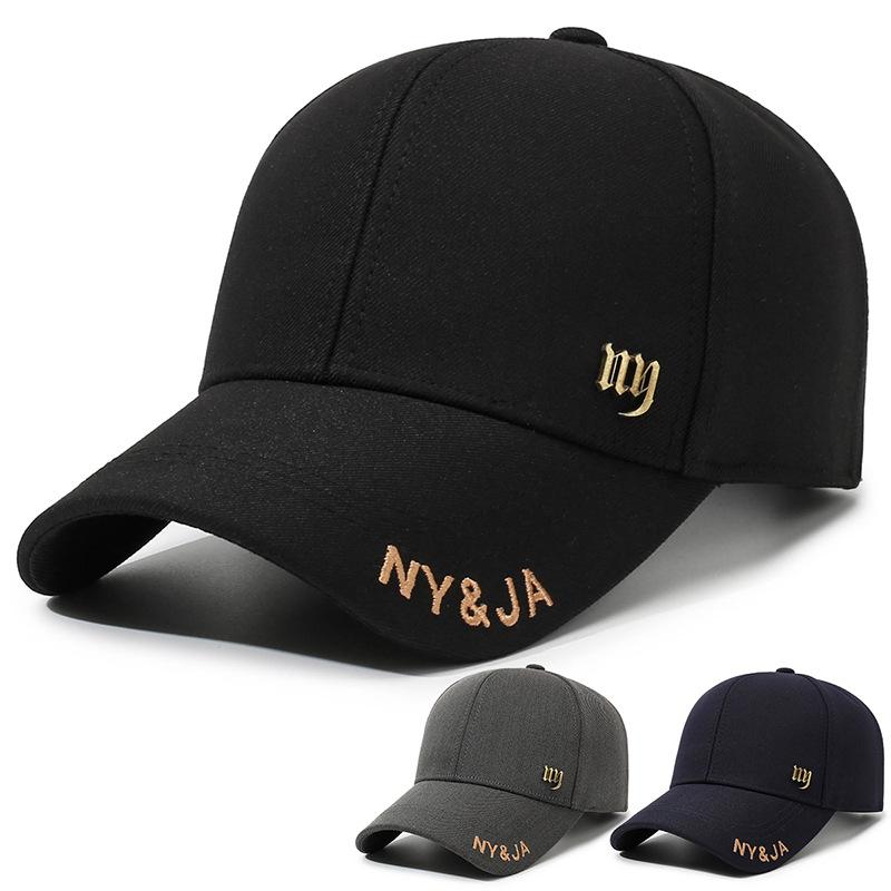 Men'S Hat Embroidery Baseball Cap Outdoor Spring And Autumn Fashion Sunscreen Visor Casual Sun Cap