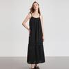 ELLE French Linen Vacation Slip Dress Women Dresses EL51455