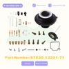 Carburetor Repair Kit For Honda Rebel 250/CMX 250/CA250 1985 - 2016 Single Carburetor Version With Plunger Assembly