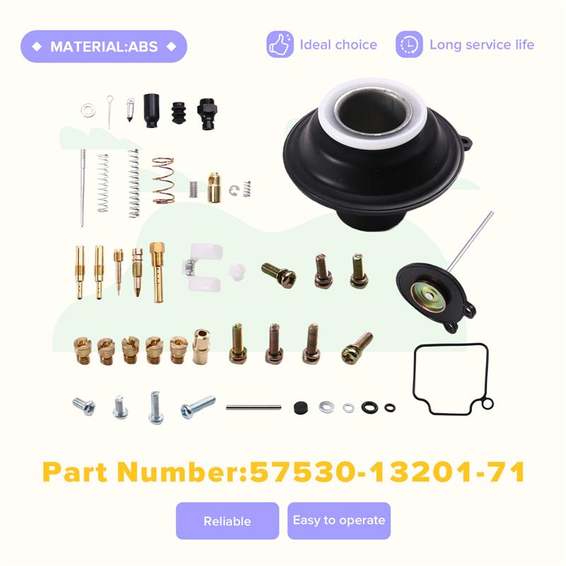 Carburetor Repair Kit For Honda Rebel 250/CMX 250/CA250 1985 - 2016 Single Carburetor Version With Plunger Assembly