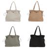 Oxford Fabric Tote Bag For Women With Large Capacity And Zipper Closure For Daily Use