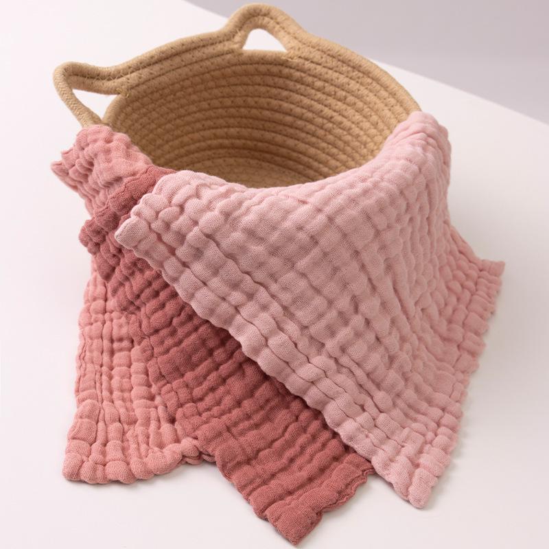 Six-Layer Gauze Newborn Baby Washcloth 30x30 Cm - Class A Drool Towel