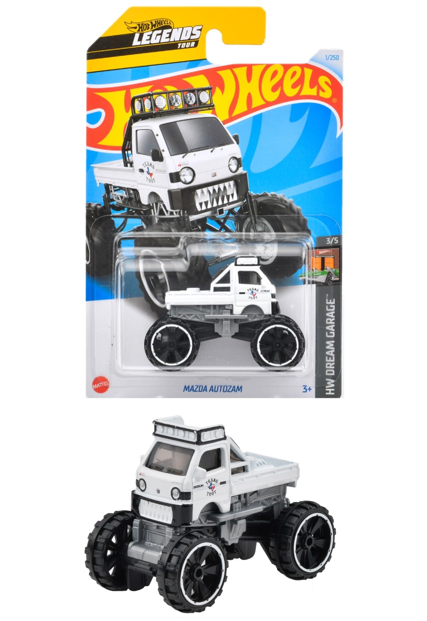 

Hot Wheels Basic Car Mazda Autozam HXP81 [Diecast Car] [Ages 3+] белый