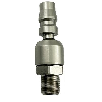 Conector Pneumático Universal de Engate Rápido Com Rotação de 360 Graus Para Operação Flexível de Ferramentas Pneumáticas em Áreas Confinadas