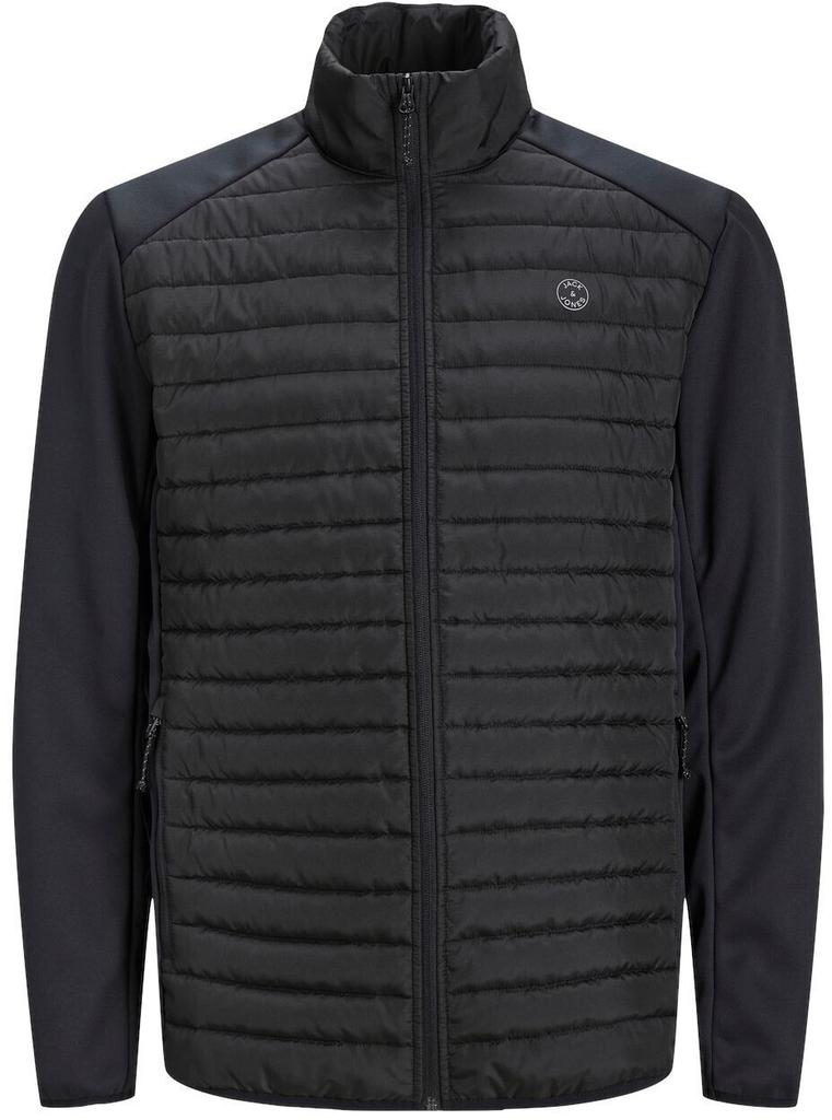 Зимняя куртка Jack & Jones Multi со стеганым воротником Plus Size Jacket (12253852) Jjemulti Noos Pls (12253852) черный