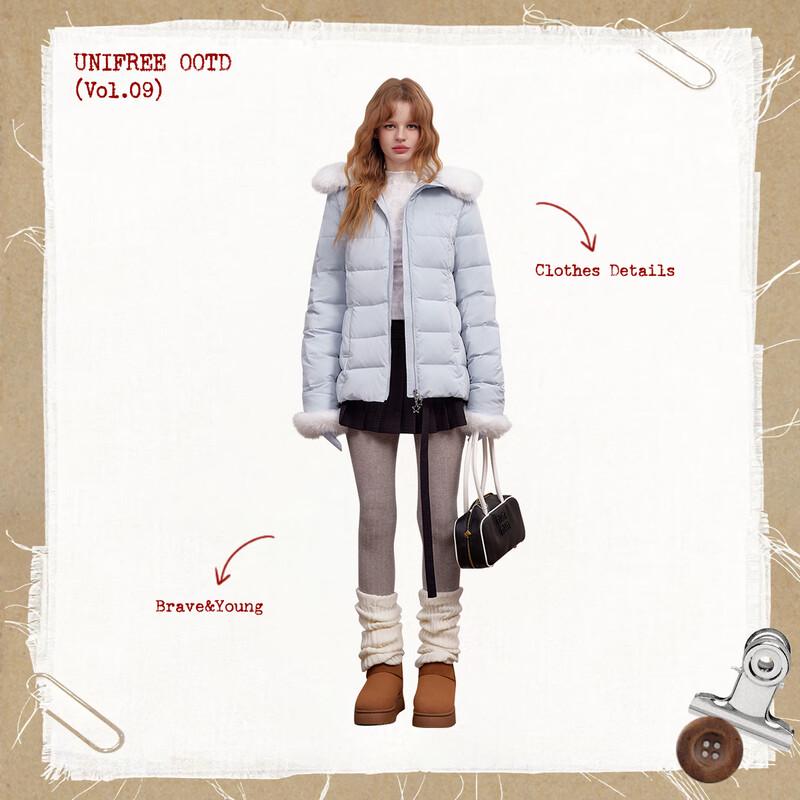 UNIFREE 2025 Winter Lightweight Hooded Down Jacket