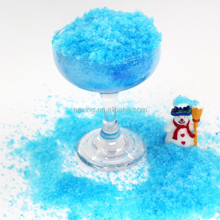 Cheap Instant Magic Snow Powder Eco-friendly SAP Non-Toxic Super Grade Artificial Snow Christmas Holiday Decoration