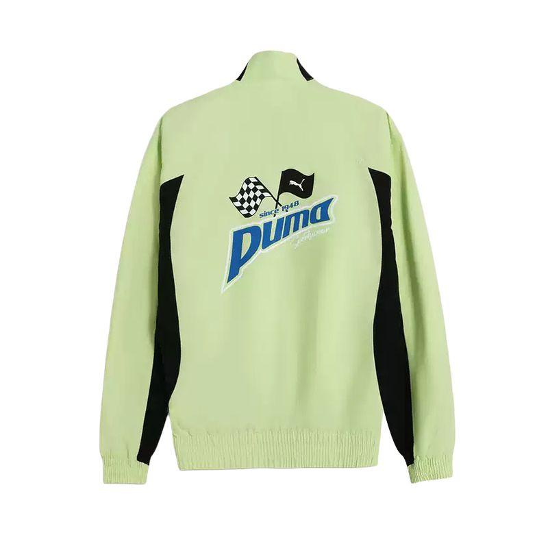 Puma Ss25 Casual Sports Stand Collar Loose Jacket Unisex Jacket Light-Green 631336-35