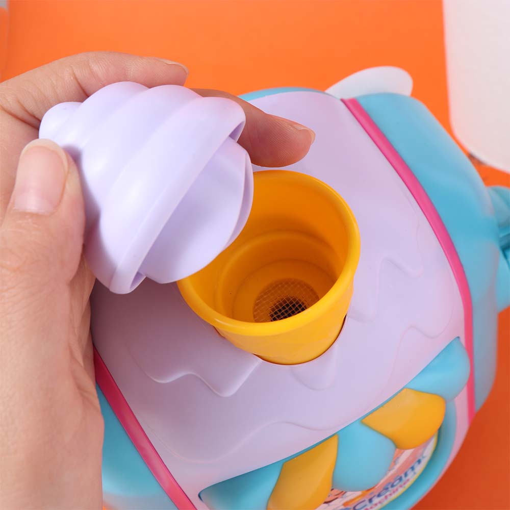 Simulation Ice Cream Bubble Maker Delicate Kid Toys Bath  Outdoor Bathtub Shower