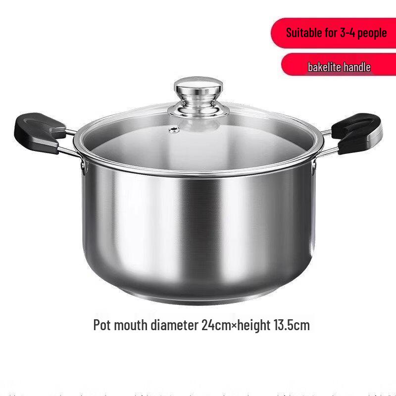 

Stainless Steel Multi-Function Soup Pot