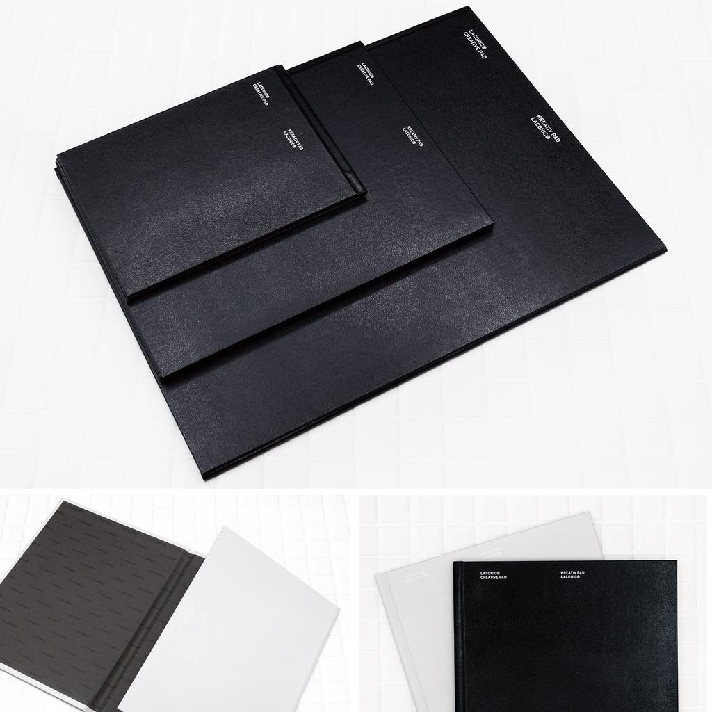 Laconic A6 Creative Pad Black Binder, LEQ13-BK