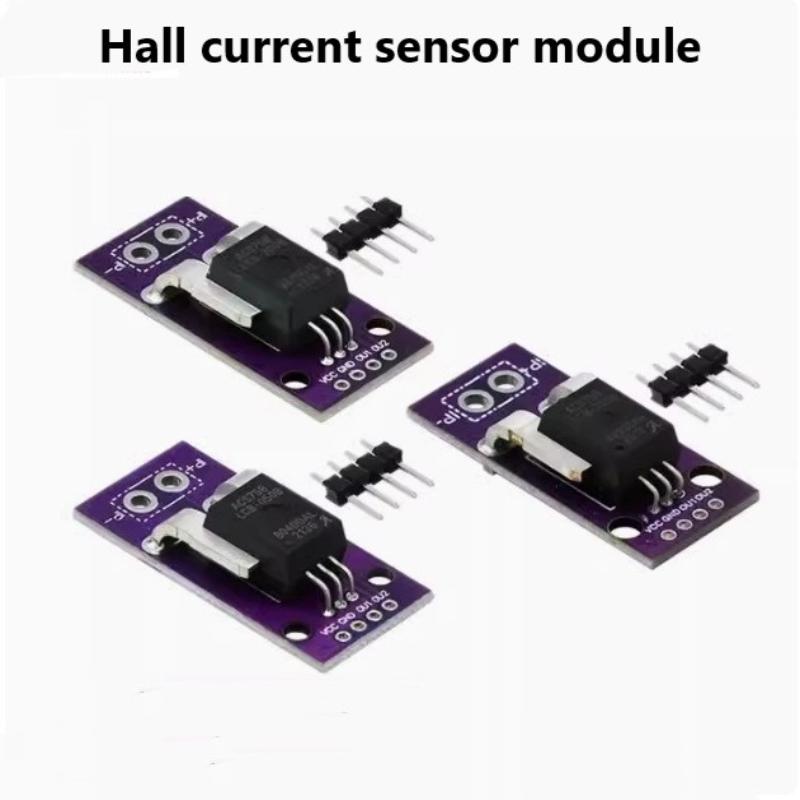 New ACS758 ACS758LCB-050B-PFF-T 50A/100A/200A Linear Hall Current Sensor Module Current Detection For Arduino RC Model Connector