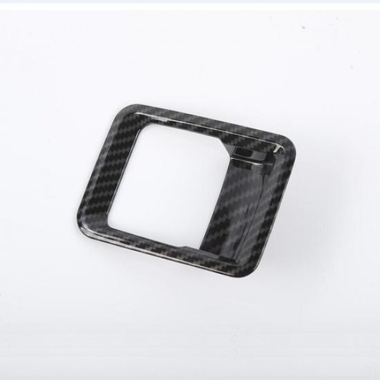 For - Ford F150 F-150 Carbon Fiber Handbrake P Switch Buttons Cover Trim