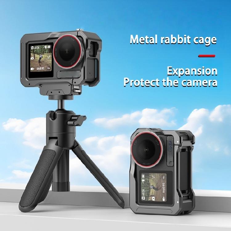 Cage Mount Rack For Action Cameras Quick Switching Horizontal Vertical Shoot Multiple Accessory Support Stable Recording