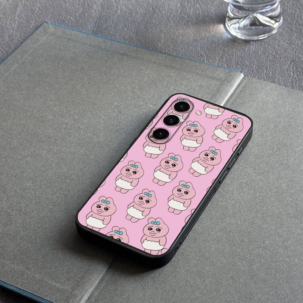 Custodia Kawaii O-OpanchuS UsagiS per Samsung Galaxy S21 S22 S23 S24ULTRA S25ULTRA FE Ultra Plus5G A52S Cover Morbida