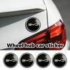 For BYD 4Pcs 56MM Car Wheel Center Hub Caps Logo Sticker Atto F0 G3 I3 Ea1 F3 E6 Yuan Plus Song Max Tang Dmi