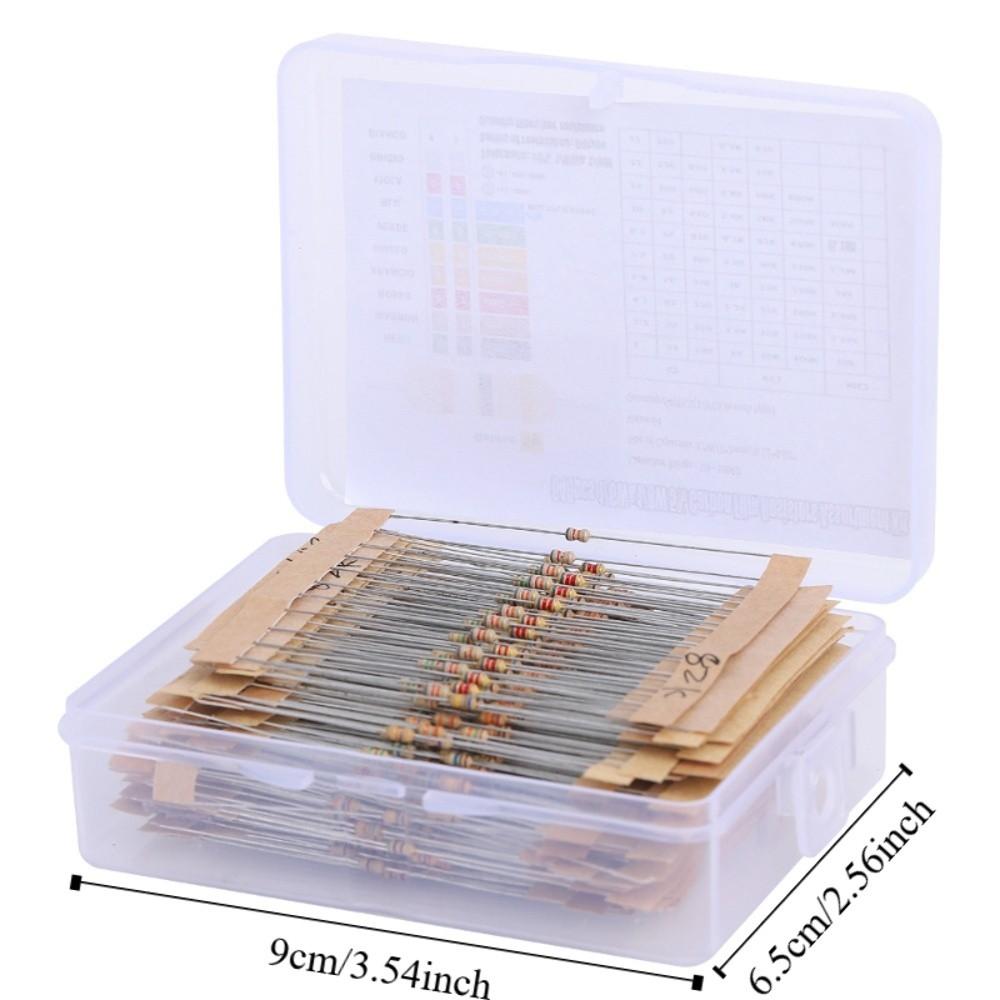 640PCS 1/6W Resistor Assortment Kit 5% Tolerance Fix Resistors DIY Resistor Kit  DIY Project