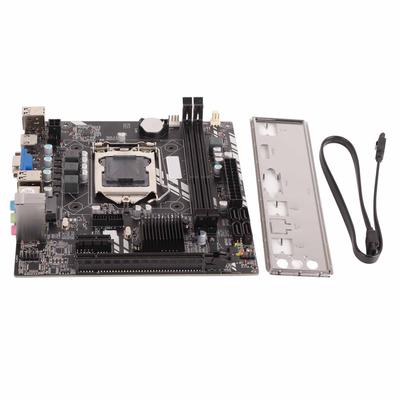 H61M Motherboard 1155 Pin DDR3 Dual Channel Quad Core VGA HD Multimedia Interface Stable Power